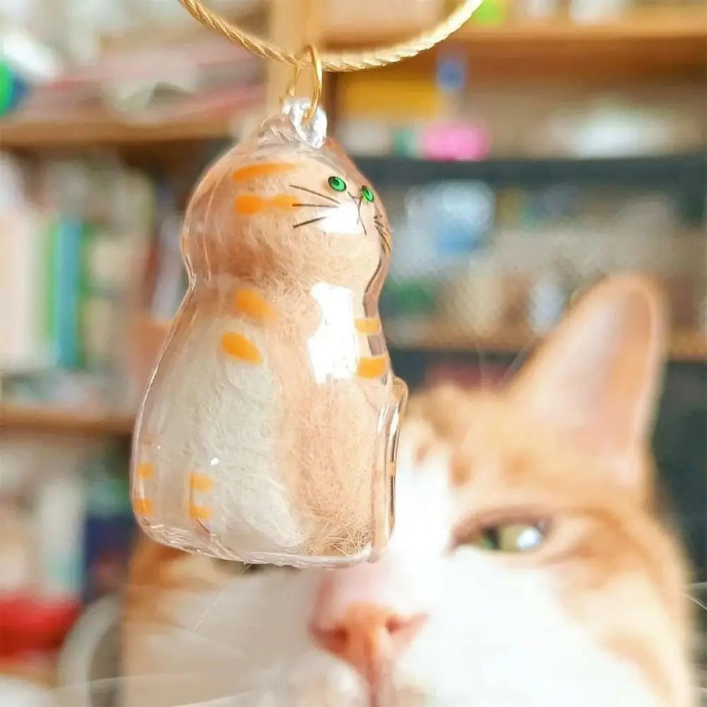 Katzenfell Gedenkanhänger