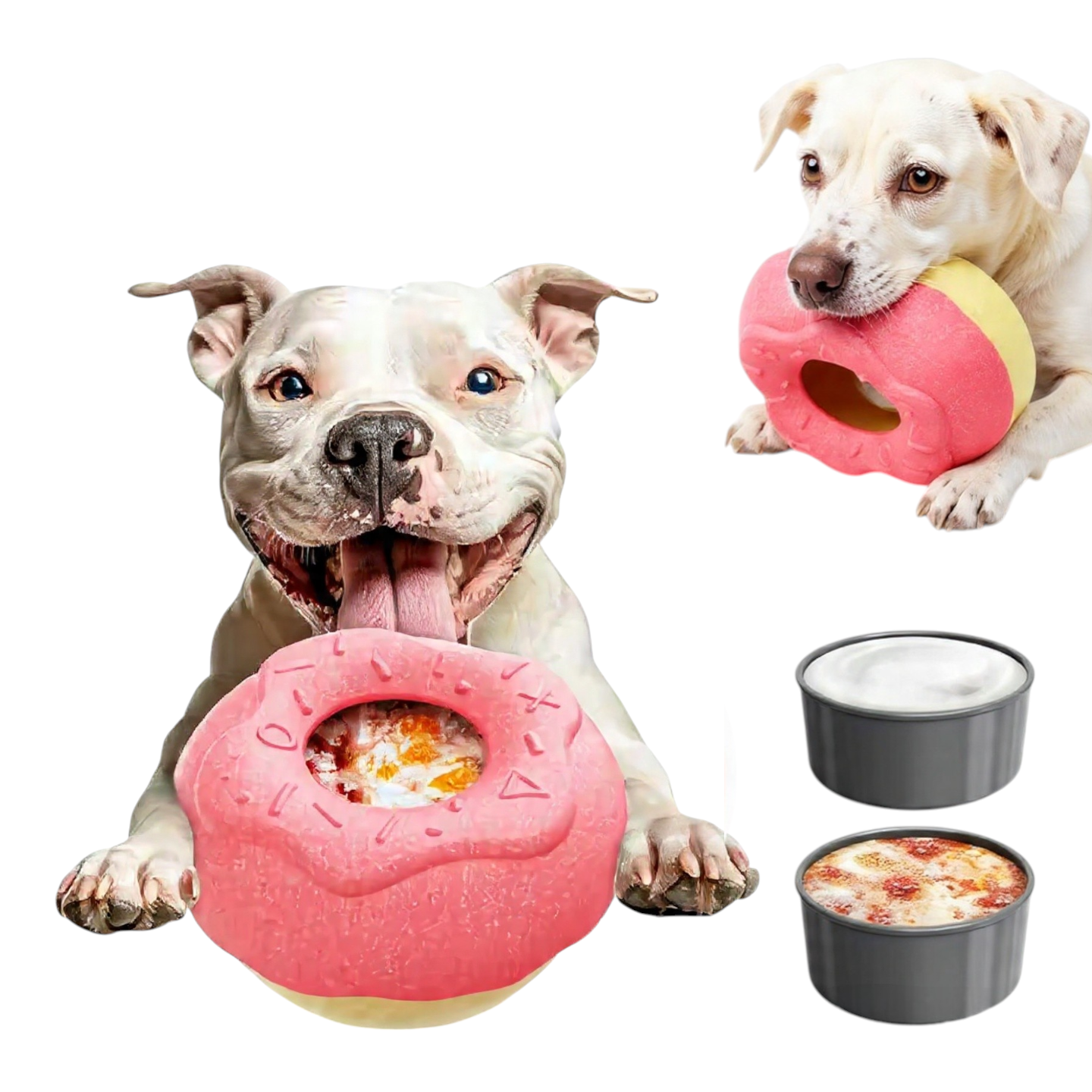 ❄️ FrostBite 
Kühlendes Kauspielzeug für Hunde