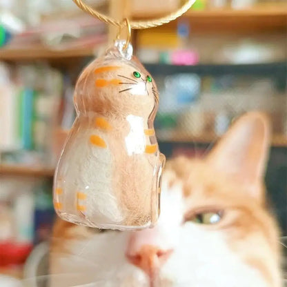 Katzenfell Gedenkanhänger