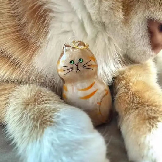 Katzenfell Gedenkanhänger